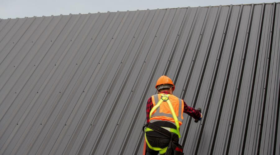 Professional metal roof installation services in Broken Arrow, OK